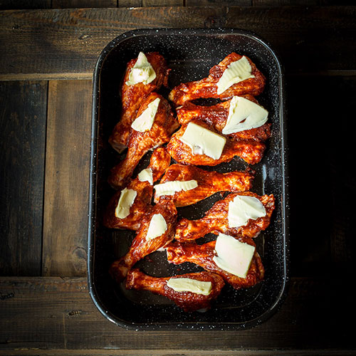 American chicken wings - recept krok 4