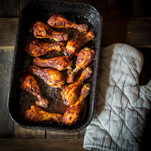American chicken wings - recept krok 6