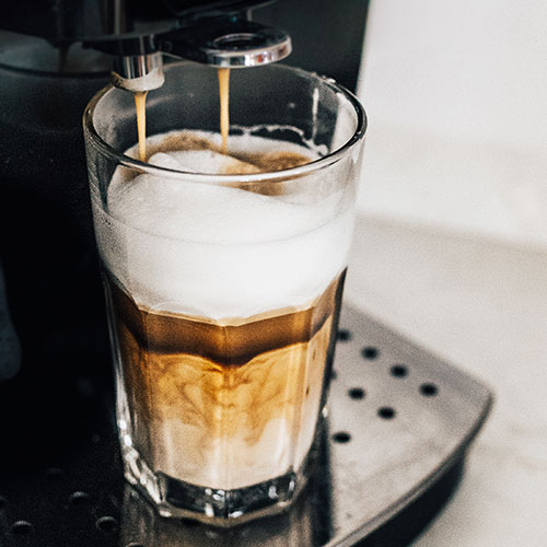 Dýňové latté – recept krok 1