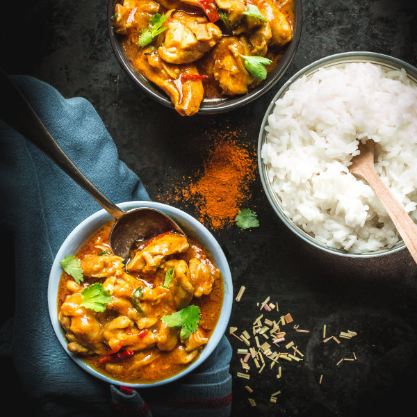 Thajské kuřecí curry – recept krok 7