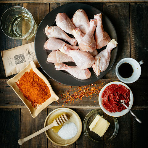 American chicken wings - recept krok 1