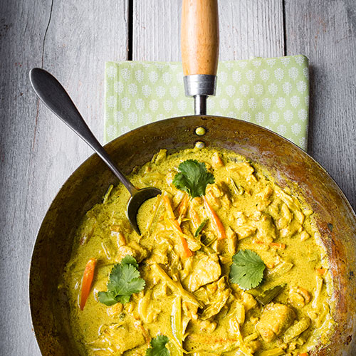 Jávské rybí curry - recept krok 7