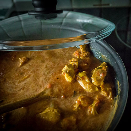 Kuřecí Curry Madras - recept krok 5