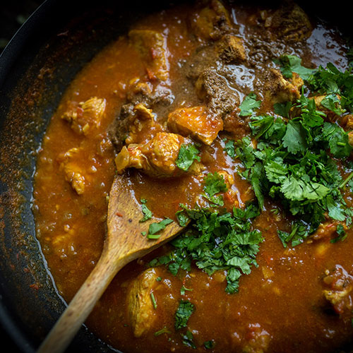 Kuřecí Curry Madras - recept krok 6