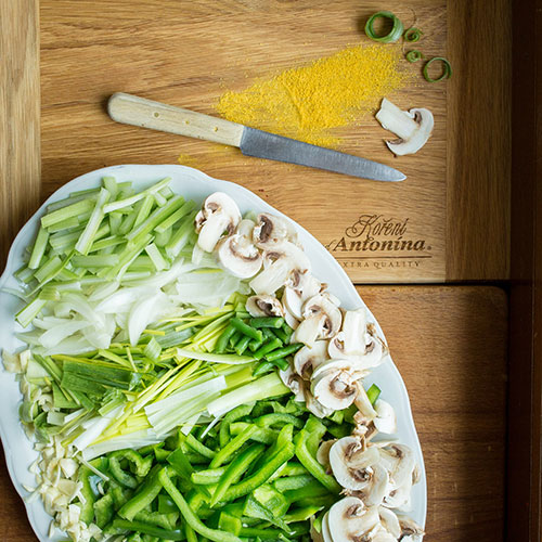 Kuřecí Chop suey - recept krok 2