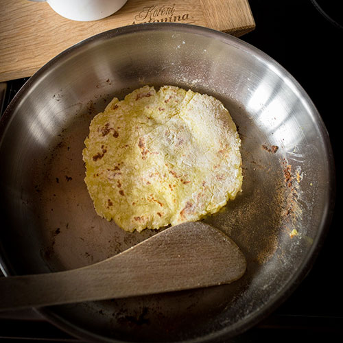 Lokše, bramborové placky – recept krok 3