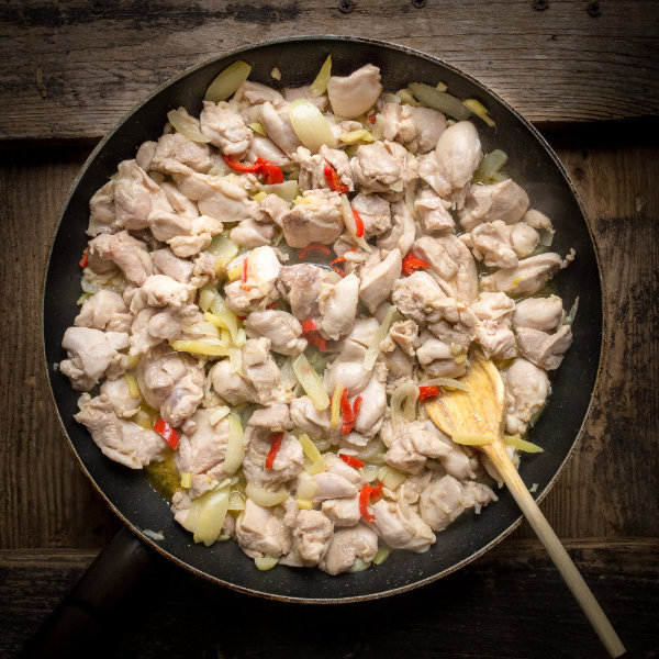 Thajské kuřecí curry – recept krok 2