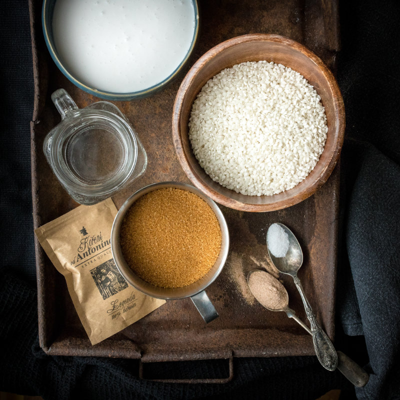 Biko - filipínský rýžový koláč s kokosovým sirupem – recept krok 1