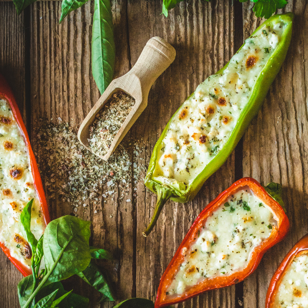 Plněné grilované papriky – recept krok 5