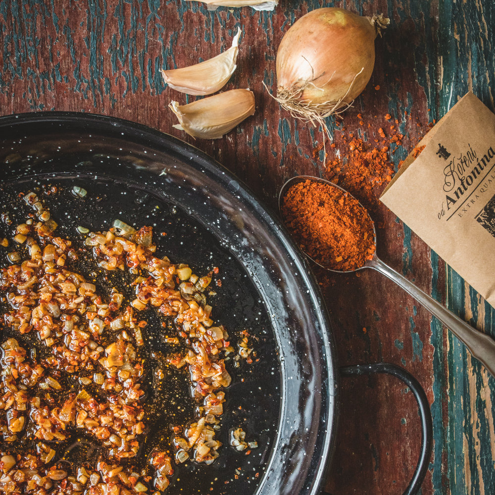 Marocká shakshuka – recept krok 1