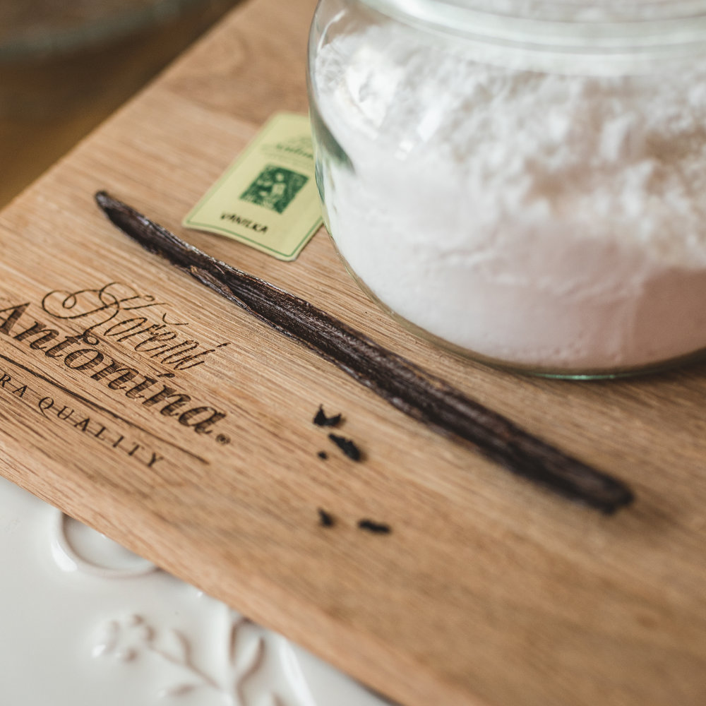 Vanilkové rohlíčky – recept krok 1